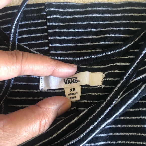 EUC Vans Striped Cami Mini Dress - Picture 3 of 4